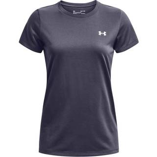 T-shirt Under Armour Tech SSC - Solid-GRY 1277207-558 Størrelse M