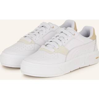 Women&#39;s Puma Cali Court Match Sneakers, White, Size 40.5, Shoes - Granola - 40.5
