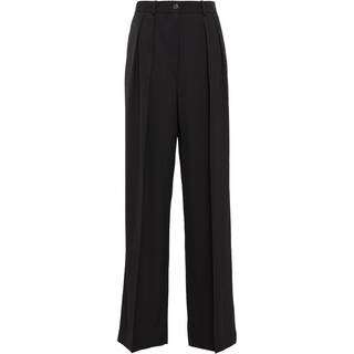 The Row Igor high-rise wide-leg pants - black - M