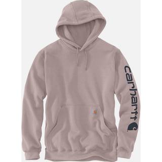 Carhartt hættetrøje m/logo, lys rosa, XL K288V61-XL