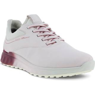 Ecco S-Three (2023) Vandtætte Dame Golfsko Uden Spikes - Delicacy/Blush/Delicacy - Str. 42 Normal
