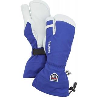 Hestra Army Leather Heli Ski, 3-finger skihandsker, blå