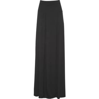 Lts Tall Black Fit & Flare Stretch Maxi Skirt 26-28 Lts | Tall Women's Maxi Skirts