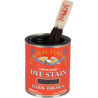 Allmänt avslutar vattenbaserat färgämne 1 kvart mörkbrunt