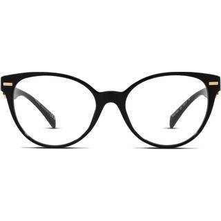 Versace VE3334 GB1 55 Briller Kvinder Black - Black - 55mm
