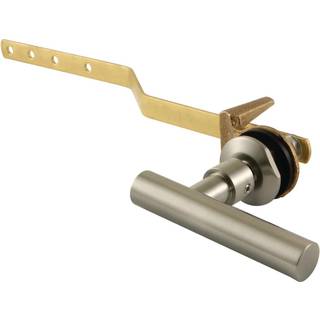 Kingston Brass KTCML8 Manhattan Front Mount toilet tankhåndtag børstet nikkel