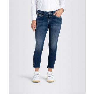 Mac Rich Slim Chic Bukser 5755/90 0389L D671-Dark Blue Net Wash (38, 26)
