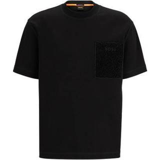 BOSS Orange Herren T-Shirt schwarz