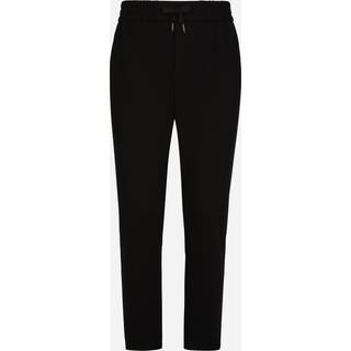 Dolce&Gabbana Logo jersey sweatpants - black - EU 52