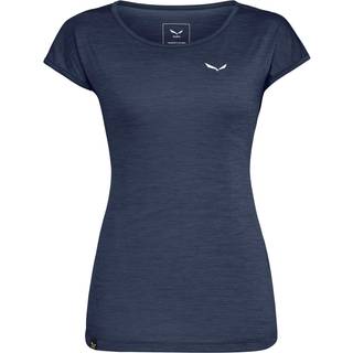 Salewa Women's Puez Melange Dry S/S Tee T-shirt Damer størrelse 40 farve blå
