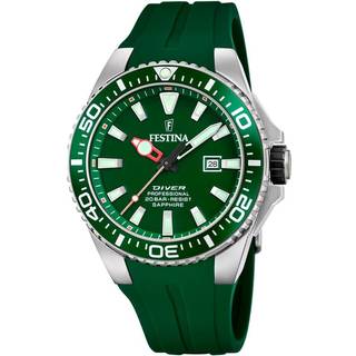 Festina F20664/2 Herrenuhr Professional Diver Day-Date 45mm 20ATM