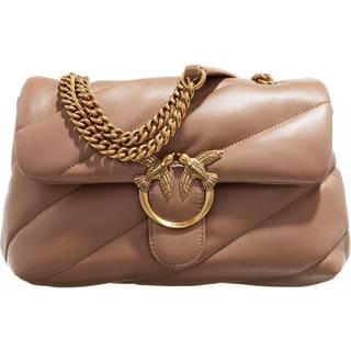Pinko Love Puff Classic Skuldertaske brun