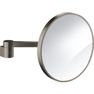 Grohe Selection kosmetikspejl 224mm 7xforstør børstet hard graphite