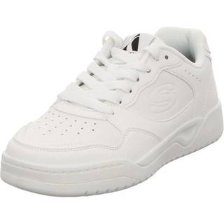 Skechers Skechers White Mens Koopa Court Volley Low Varsity Trainers