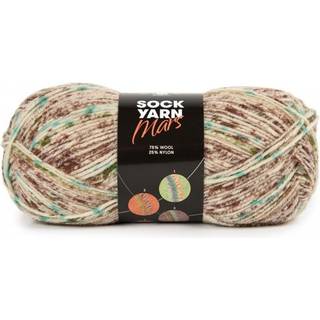 Mayflower Sock Yarn Universe Mars 03 Beige Indhold: 75% Superwash uld, 25% Polyamid Vægt/længde: 50 gram = ca. 210 meter Anbefalede pinde: 2.50-3.00 mm Strikkefasthed: 10 x 10 cm = 28 m x 42 rk Finvask eller uldvask 40°C / Tørres fladt.