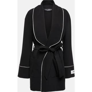Dolce&Gabbana x Kim wool-blend pajama jacket - black - S