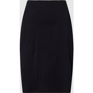 HANRO Half Slip Skirt - Satin Deluxe 0019 Black Medium