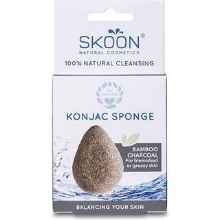 Skoon Konjak Svamp Bamboo Charcoal - 1 stk