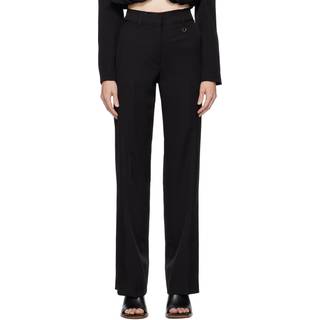 Jacquemus Le Pantalon Ficelle virgin wool pants - black - XXS