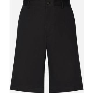Dolce&Gabbana Tailored cotton-blend Bermuda shorts - blue - EU 46