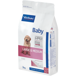 HPM Baby Dog Large & Medium hvalpefoder 12 kg