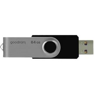 GOODRAM UTS2 64GB USB 2.0 USB stick Sort Sølv