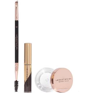 Anastasia Beverly Hills Brow Care Kit Øjenbrynssæt Skygge Ebony - 2 stk.