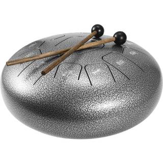 Dimavery TD-12 Steel Tongue Drum, silver TILBUD NU