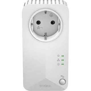 Strong Powerline 600 Triple - v2 - powerline adapter kit - wall-pluggable Homeplug / PowerLine