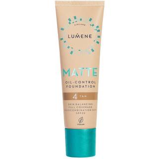Lumene Matte Oil-Control Foundation SPF20 4 Tan
