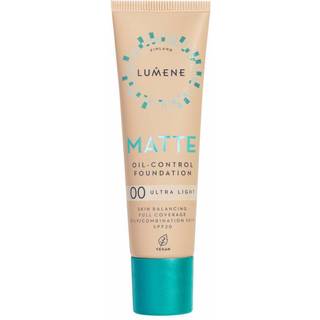 Lumene Matte Oil-Control Foundation SPF20 00 Ultra Light 30 ml