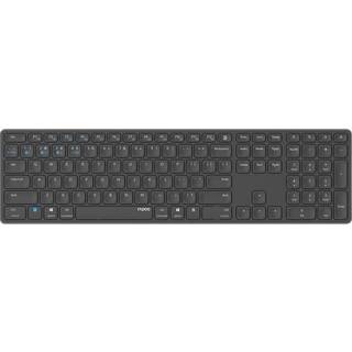 RAPOO E9800M - Tastatur - Nordisk - Sort