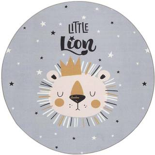KMCarpets Little Lion Gulvtæppe 120 cm, Grå