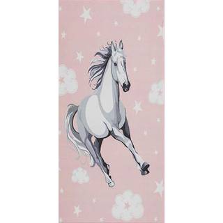 KMCarpets Horse Gulvtæppe 80x150, Pink