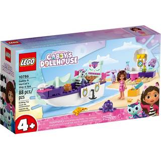 LEGO Gabbys Dukkehus 10786 Gabby og Havkats skib og skønhedssalon