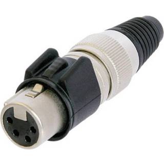 Neutrik NC4FX-HD XLR-stik Tilslutning, lige Poltal: 4