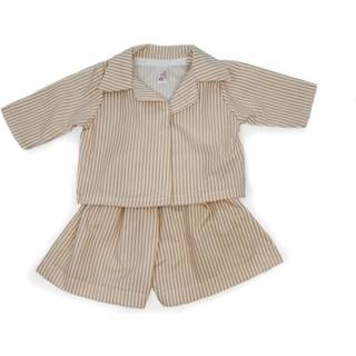Memories by Así Dukketøj - 43-46 cm. - Pyjamassæt - Stribet