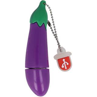 Setty USB Stik m. 8 GB - Aubergine