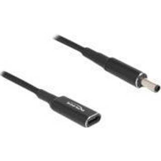 DeLOCK - power connector adaptor - USB-C (power only) to DC jack 4.5 x 3.0 mm - 15 cm
