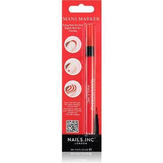 Nails Inc. Mani Marker Dekorativ neglelak I pennen Skygge Red 3 ml - 3 ml