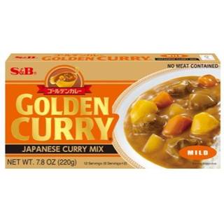 S&amp;B Golden Curry mix mild 220 g - 12 portioner