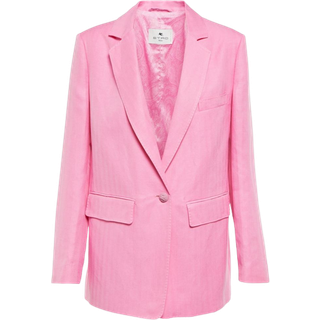 Etro Silk and linen blazer - white - L