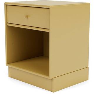 Montana DREAM sengebord med Sokkel - 157 Cumin (Quickship) - Sokkel H7