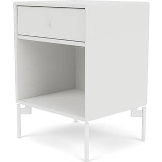 Montana DREAM sengebord med ben - 01 White (8-12 ugers Levering) - Snow