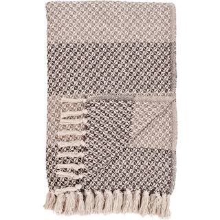 House Nordic Belek Plaid 130 x 180 cm, brun/beige