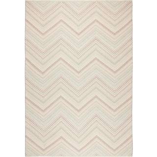 Missoni Blankets - 'Catullo' throw, beige multicolor in BEIGE MULTICOLOR 95% Wool - 5% Cashmere