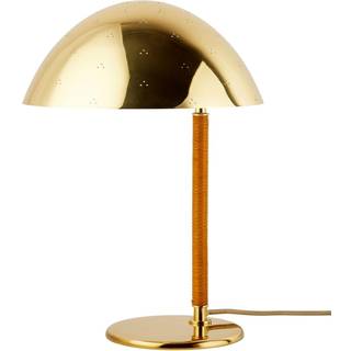 GUBI 9209 bordlampe Messing/Rattan