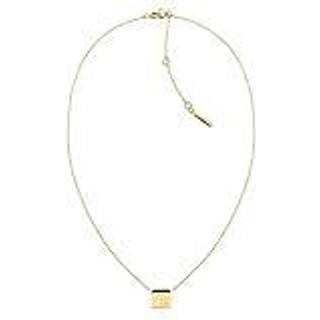 Calvin Klein MERIDIAN Halskæde 18 kt. Forgyldt Rustfrit Stål 35000248 - Dame - Gold