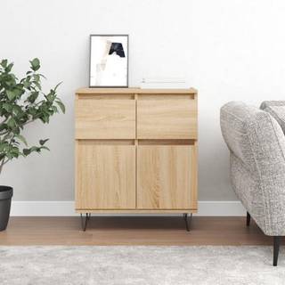 skænk 60x35x70 cm konstrueret træ sonoma-eg