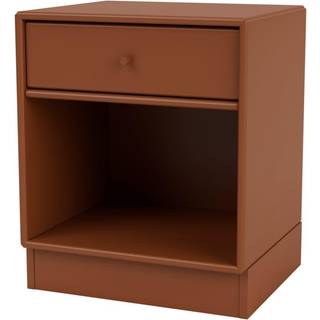 Montana DREAM sengebord med Sokkel - 146 Hazelhut (8-12 ugers Levering) - Sokkel H7